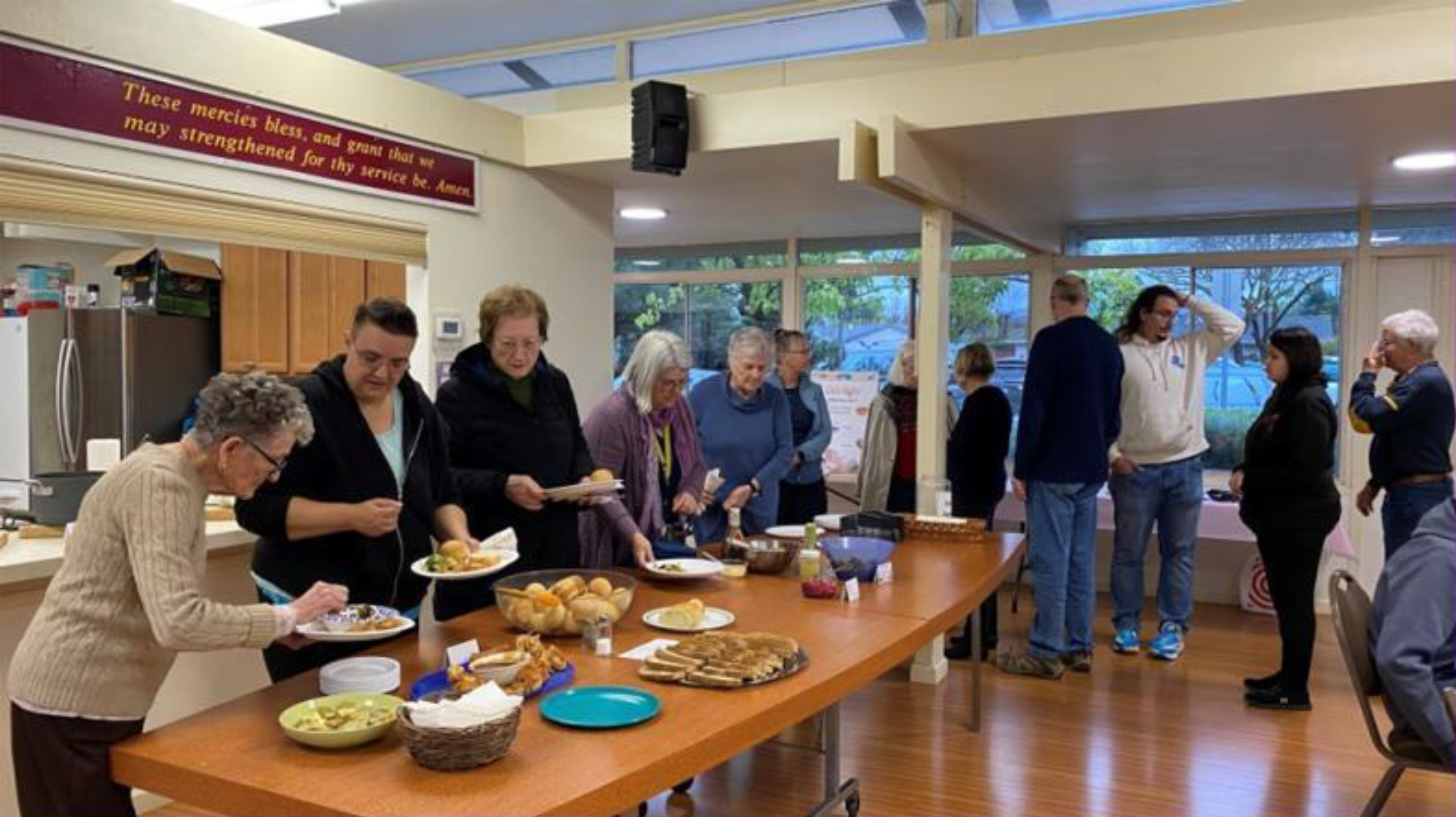 soup supper in Kurtz Hall